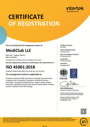 ISO 45001:2018