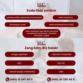 MediClub: Evinizdə Peşəkar Tibbi Qulluq və Müasir Müalicə