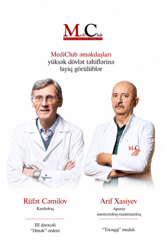MediClub əməkdaşları yüksək dövlət təltifinə layiq görülüblər